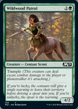 Wildwood Patrol [Core Set 2021] | The Time Vault CA