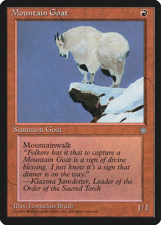 Mountain Goat [Ice Age] | The Time Vault CA