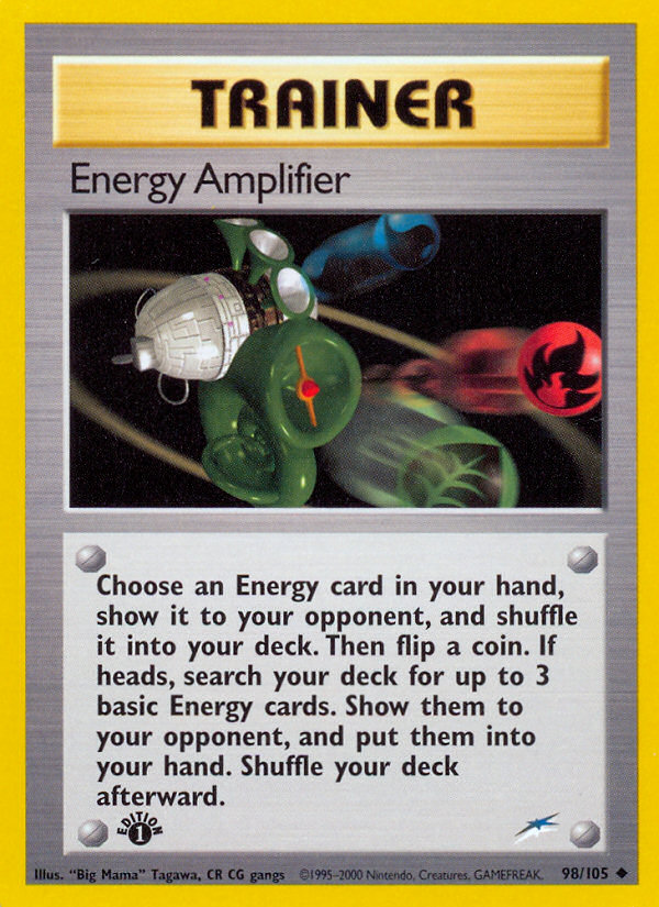 Energy Amplifier (98/105) [Neo Destiny 1st Edition] | The Time Vault CA