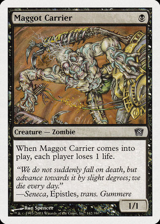 Maggot Carrier [Eighth Edition] | The Time Vault CA