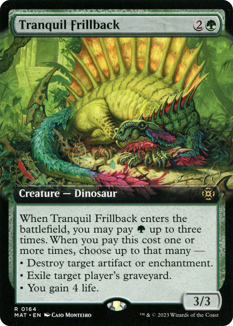 Tranquil Frillback (Extended Art) [March of the Machine: The Aftermath] | The Time Vault CA