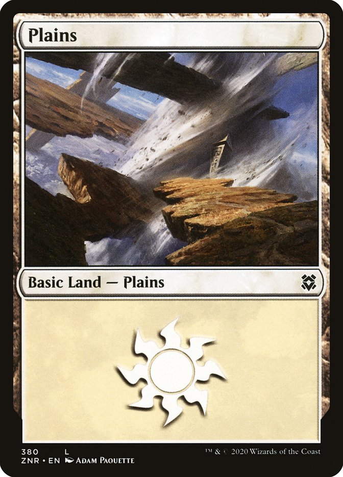 Plains (380) [Zendikar Rising] | The Time Vault CA