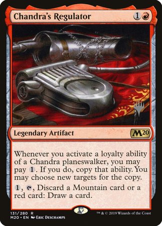 Chandra's Regulator [Core Set 2020 Promos] | The Time Vault CA