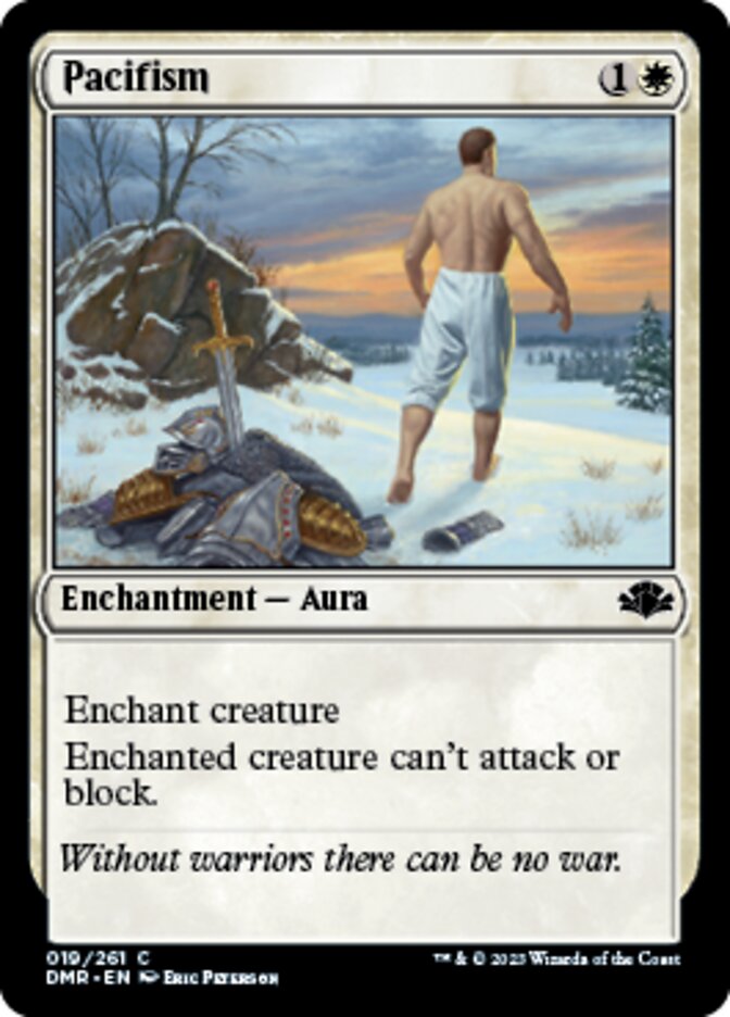 Pacifism [Dominaria Remastered] | The Time Vault CA