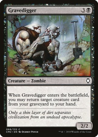 Gravedigger [Commander Anthology Volume II] | The Time Vault CA