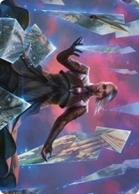 Behold the Multiverse Art Card [Kaldheim: Art Series] | The Time Vault CA