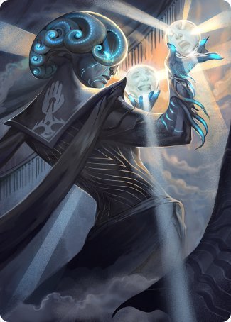 Queza, Augur of Agonies Art Card [Streets of New Capenna Art Series] | The Time Vault CA