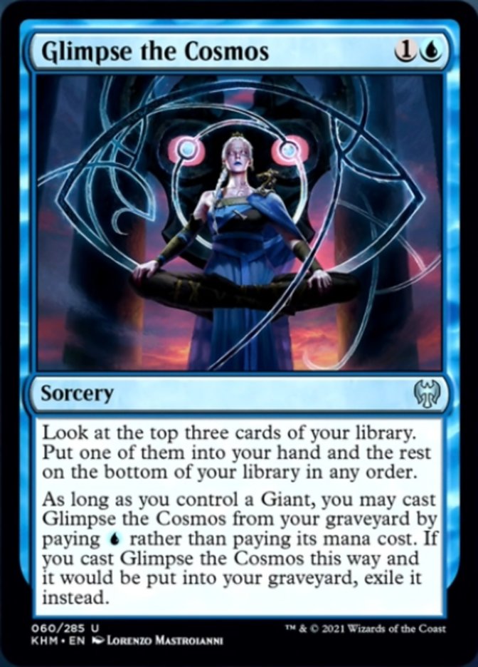 Glimpse the Cosmos [Kaldheim] | The Time Vault CA