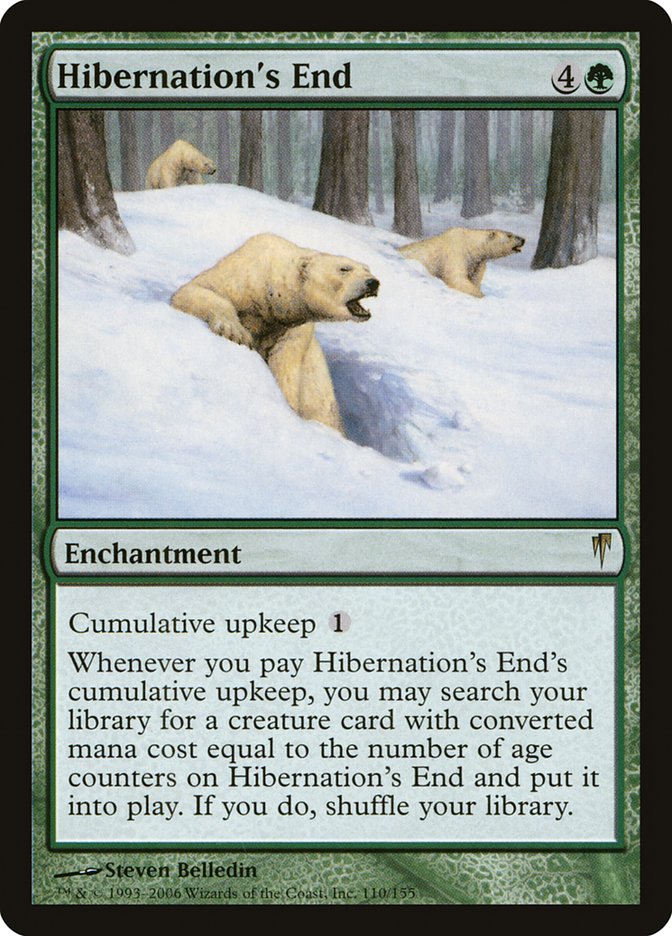 Hibernation's End [Coldsnap] | The Time Vault CA