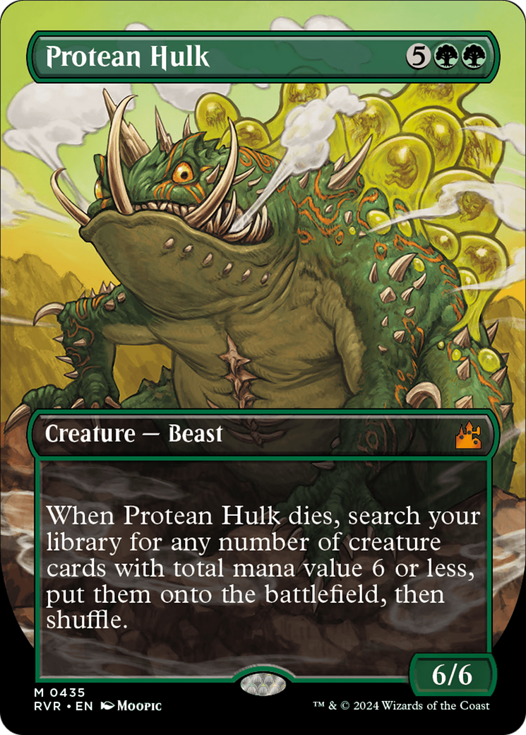 Protean Hulk (Anime Borderless) [Ravnica Remastered] | The Time Vault CA