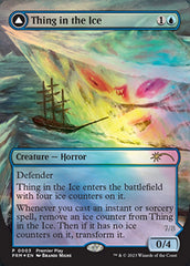 Thing in the Ice // Awoken Horror (Borderless Alternate Art) [Regional Championship Qualifiers 2023] | The Time Vault CA