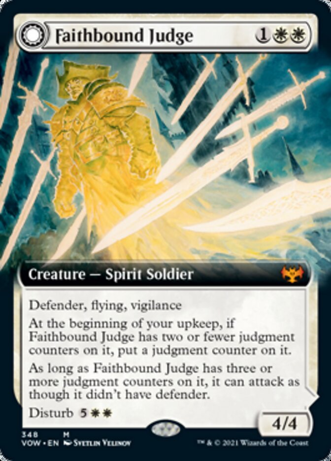 Faithbound Judge // Sinner's Judgment (Extended) [Innistrad: Crimson Vow] | The Time Vault CA