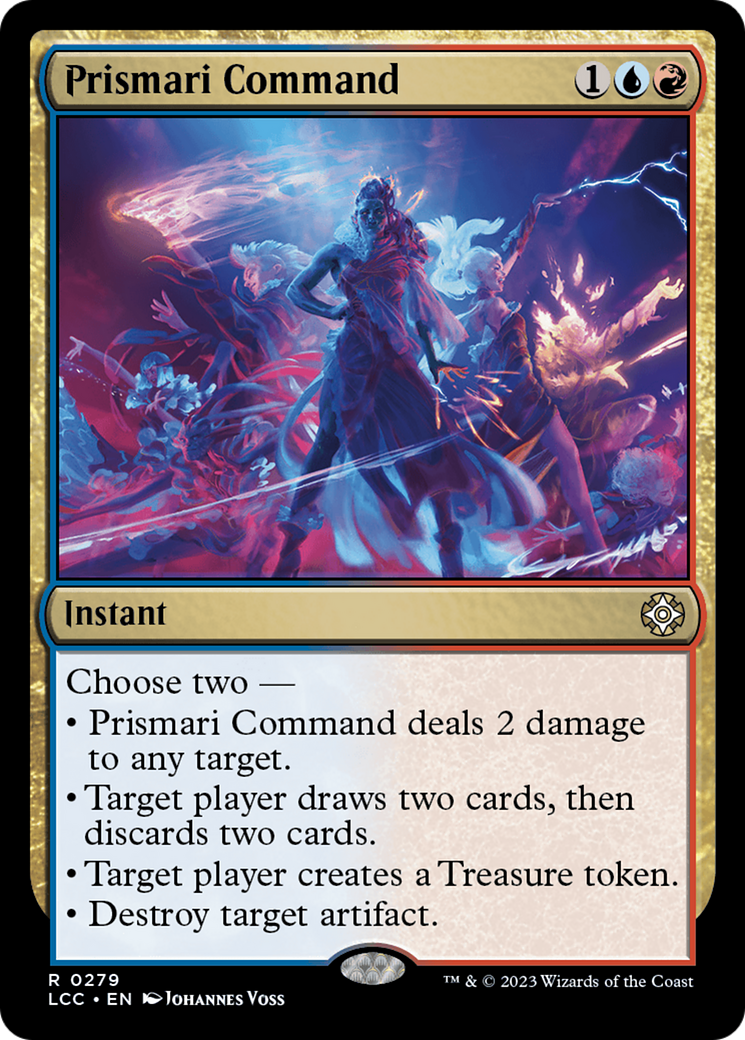 Prismari Command [The Lost Caverns of Ixalan Commander] | The Time Vault CA