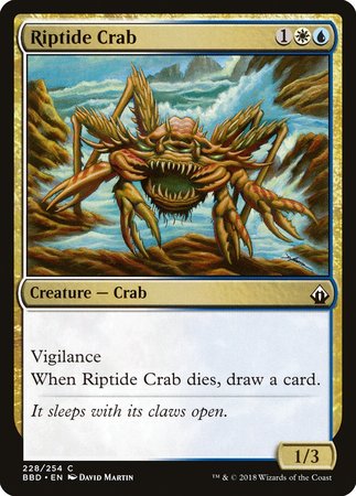 Riptide Crab [Battlebond] | The Time Vault CA