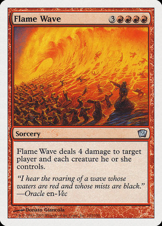 Flame Wave [Ninth Edition] | The Time Vault CA