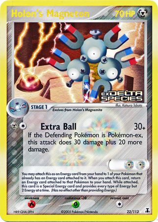 Holon's Magneton (22/113) (Stamped) [EX: Delta Species] | The Time Vault CA