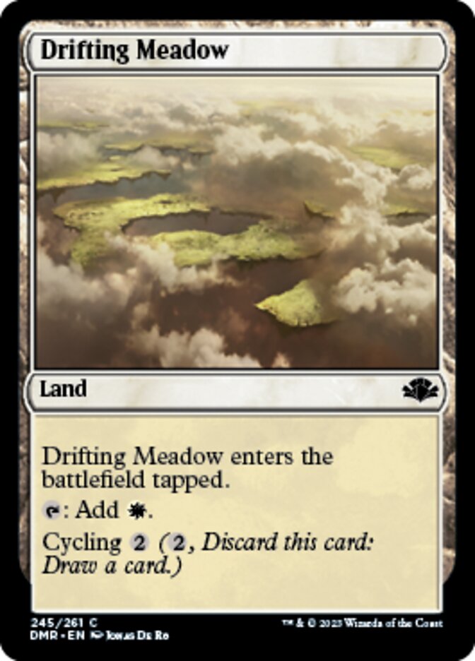 Drifting Meadow [Dominaria Remastered] | The Time Vault CA