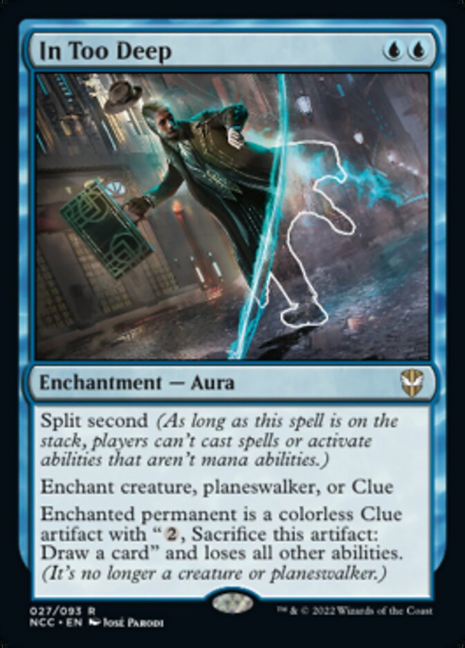 In Too Deep [Streets of New Capenna Commander] | The Time Vault CA