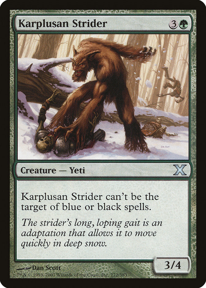 Karplusan Strider [Tenth Edition] | The Time Vault CA