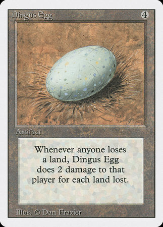 Dingus Egg [Revised Edition] | The Time Vault CA