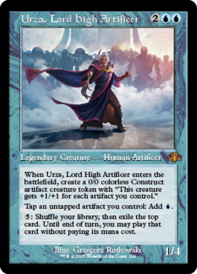 Urza, Lord High Artificer (Retro) [Dominaria Remastered] | The Time Vault CA