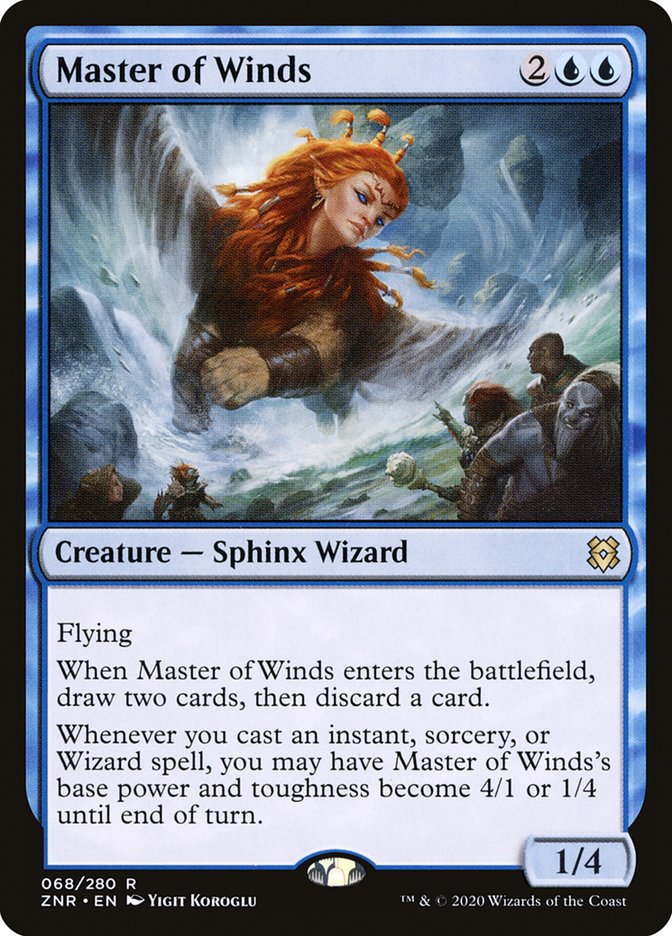 Master of Winds [Zendikar Rising] | The Time Vault CA