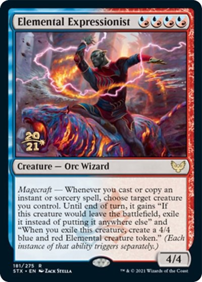 Elemental Expressionist [Strixhaven: School of Mages Prerelease Promos] | The Time Vault CA