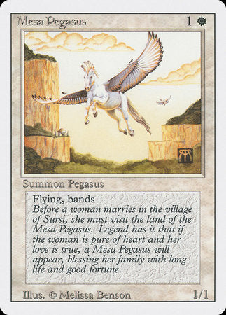 Mesa Pegasus [Revised Edition] | The Time Vault CA