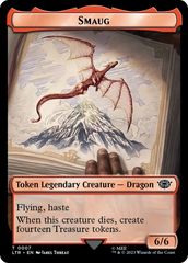 Food (10) // Smaug Double-Sided Token [The Lord of the Rings: Tales of Middle-Earth Tokens] | The Time Vault CA