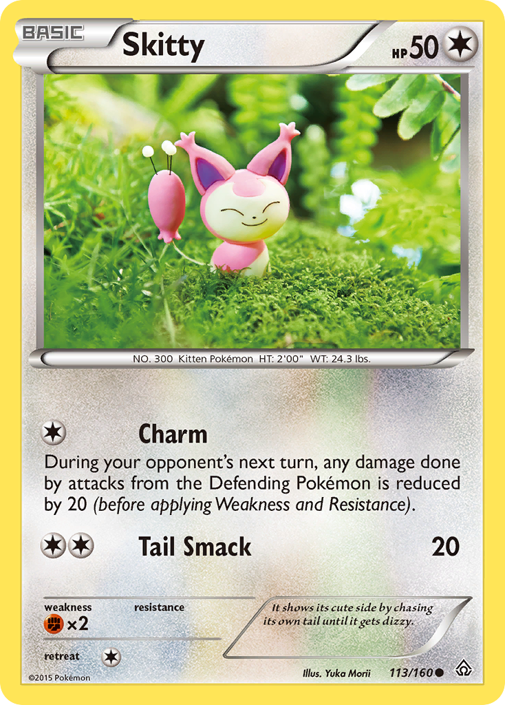 Skitty (113/160) [XY: Primal Clash] | The Time Vault CA