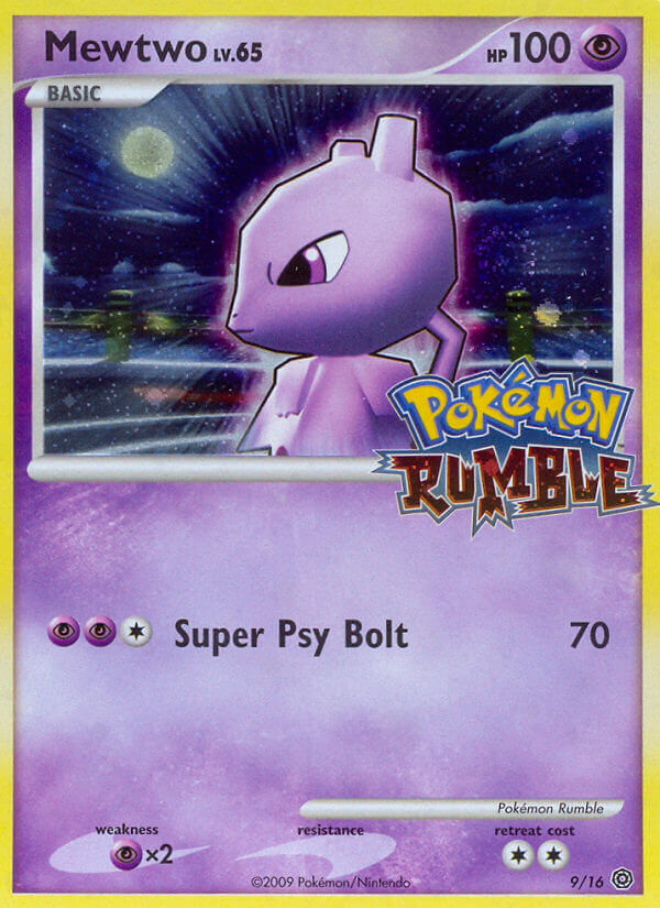 Mewtwo (9/16) [Pokémon Rumble] | The Time Vault CA