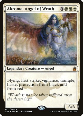 Akroma, Angel of Wrath [Masters 25] | The Time Vault CA