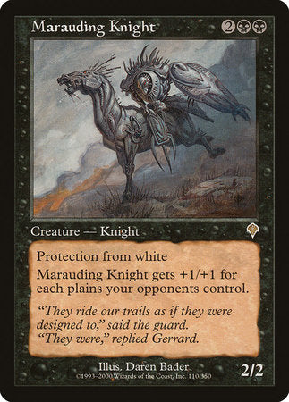 Marauding Knight [Invasion] | The Time Vault CA