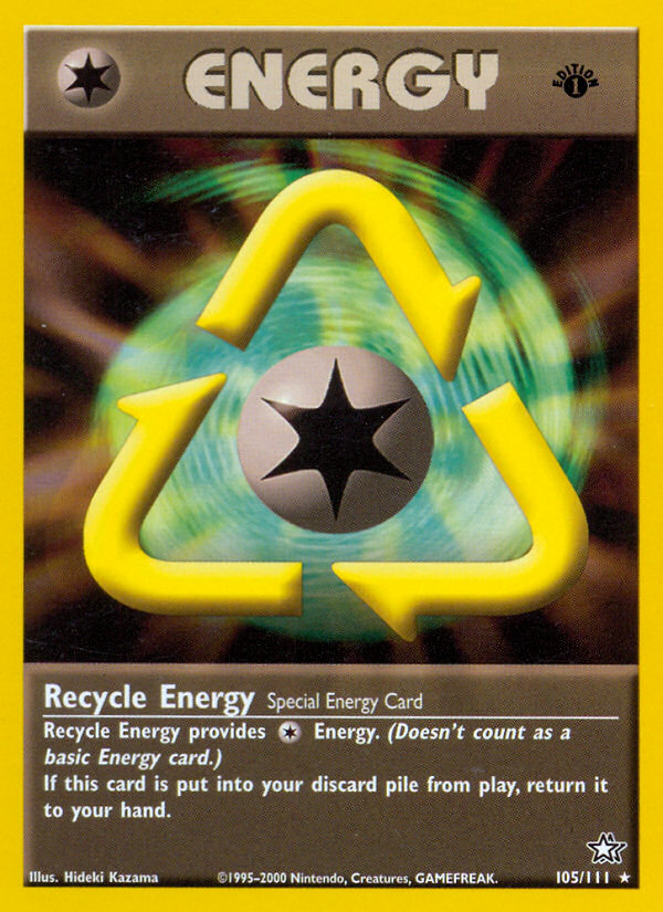 Recycle Energy (105/111) [Neo Genesis 1st Edition] | The Time Vault CA