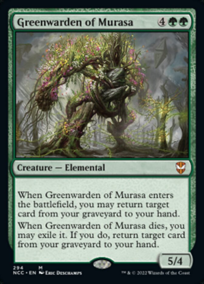 Greenwarden of Murasa [Streets of New Capenna Commander] | The Time Vault CA