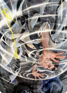 Selfless Glyphweaver Art Card (Gold-Stamped Signature) [Strixhaven: School of Mages Art Series] | The Time Vault CA