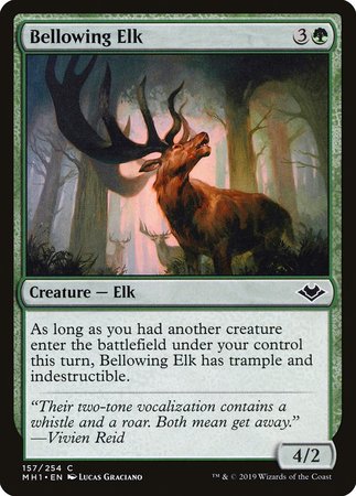 Bellowing Elk [Modern Horizons] | The Time Vault CA