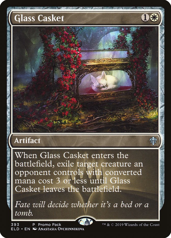 Glass Casket (Promo Pack) [Throne of Eldraine Promos] | The Time Vault CA