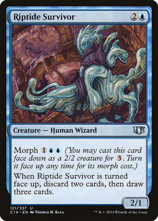 Riptide Survivor [Commander 2014] | The Time Vault CA