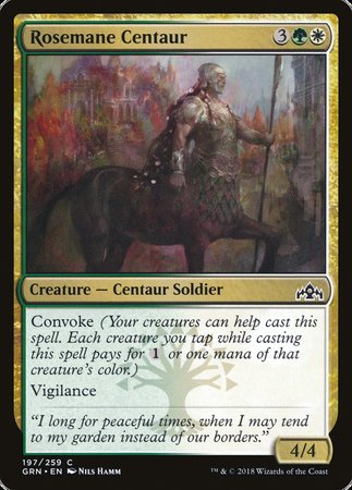 Rosemane Centaur [Guilds of Ravnica] | The Time Vault CA