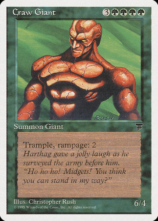 Craw Giant [Chronicles] | The Time Vault CA