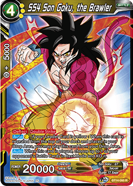 SS4 Son Goku, the Brawler (BT14-095) [Cross Spirits] | The Time Vault CA