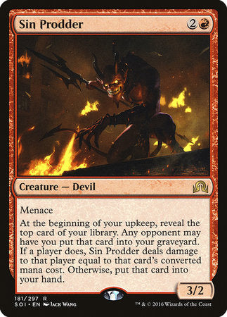 Sin Prodder [Shadows over Innistrad] | The Time Vault CA