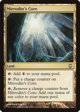 Mirrodin's Core [Darksteel] | The Time Vault CA