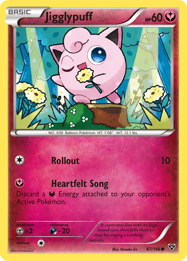 Jigglypuff (87/146) [XY: Base Set] | The Time Vault CA