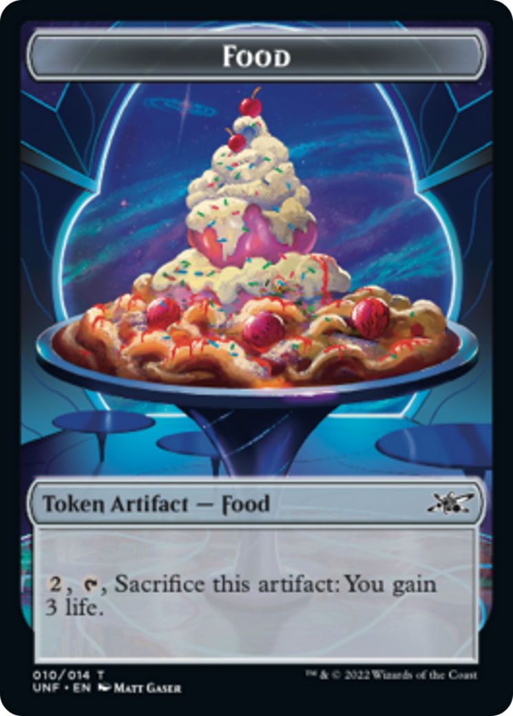 Cat // Food (10) Double-sided Token [Unfinity Tokens] | The Time Vault CA