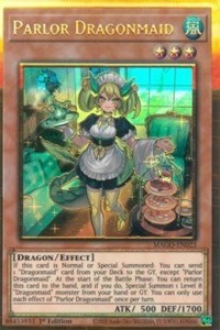 Parlor Dragonmaid [MAGO-EN023] Gold Rare | The Time Vault CA