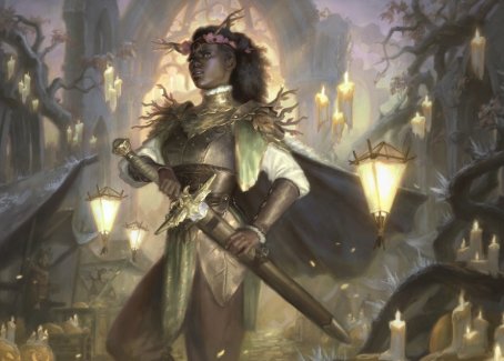 Sungold Sentinel Art Card [Innistrad: Midnight Hunt Art Series] | The Time Vault CA