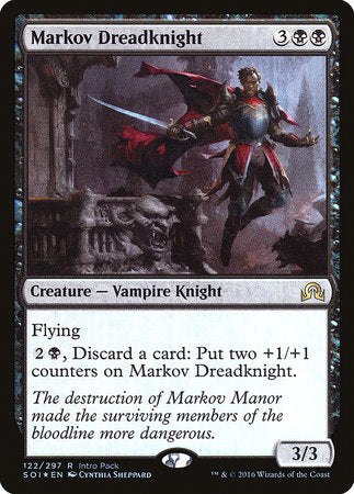 Markov Dreadknight [Shadows over Innistrad Promos] | The Time Vault CA
