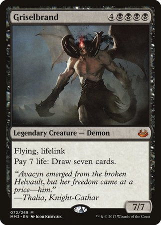 Griselbrand [Modern Masters 2017] | The Time Vault CA